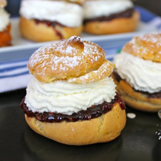 Icelandic Bolludagur Cream Buns