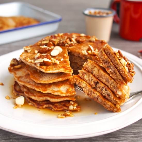 Nutty Nut Pancakes