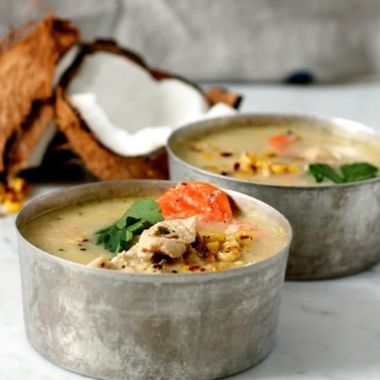 Thai Coconut and Corn Chowder