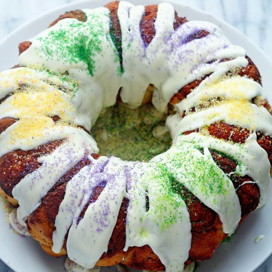 Mardi Gras King Cake