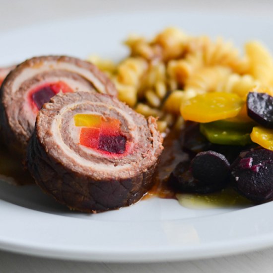 Filled Beef Roulade