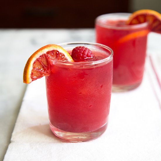 Blood Orange Bourbon Cocktail