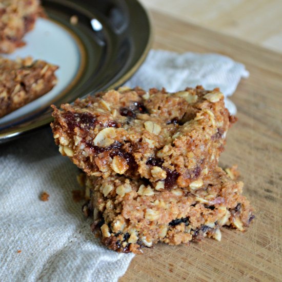 Oatmeal Jam Squares