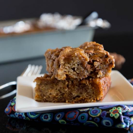 Banana Snickerdoodle Bars