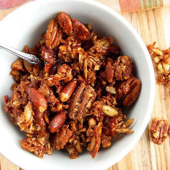 Gingerbread Paleo Granola