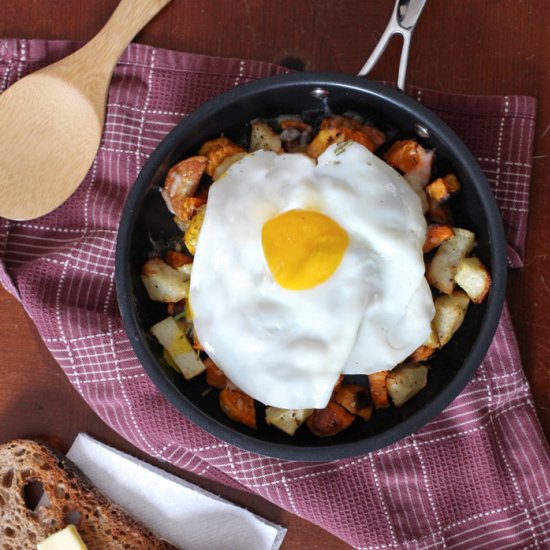 Cheddar Potato Breakfast Hash