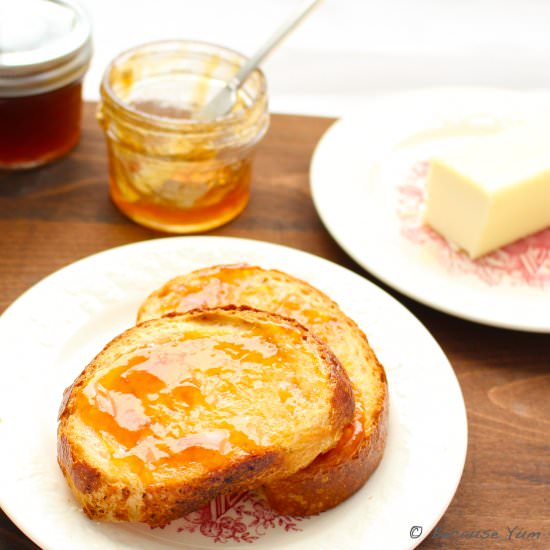 Blood Orange and Fennel Pollen Jam