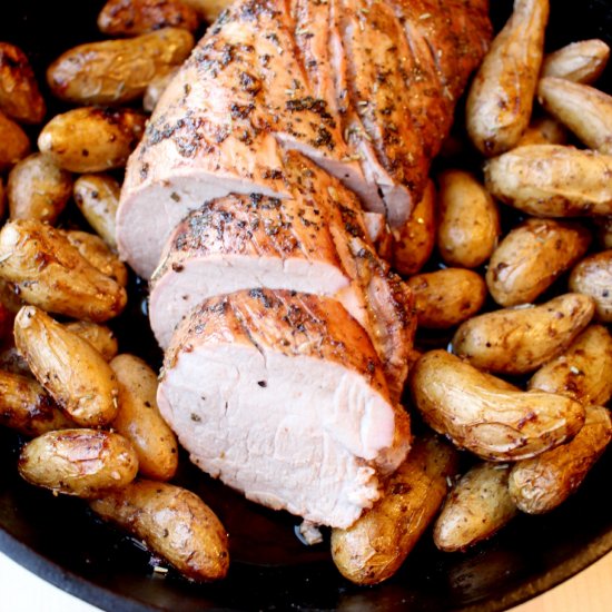 The Best Roasted Pork Tenderloin