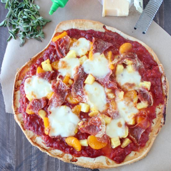 Sriracha Hawaiian Pizza