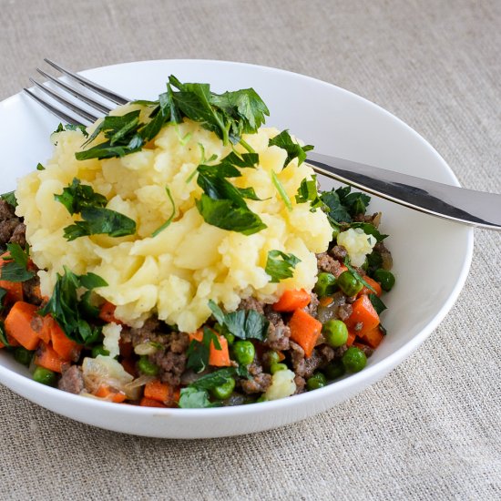 Skillet Shepherd’s Pie with Parsley