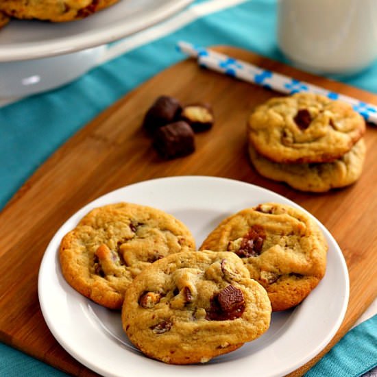 Chewy Twix Cookies