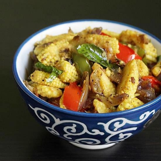 Baby Corn Stir Fry