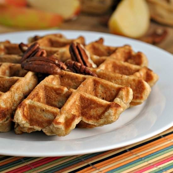 Banana Nut Waffles