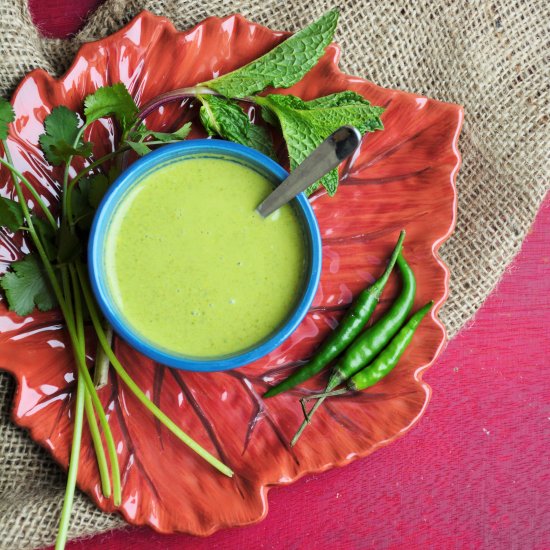 Coriander Mint Chutney