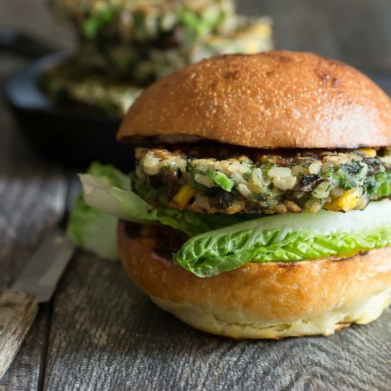 Broccoli Veggie Burger