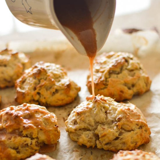 Banana Bread Scones