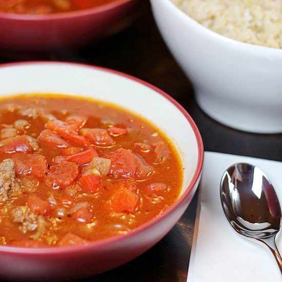 Stuffed Pepper Soup