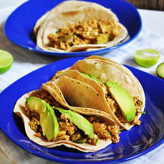 Vegan Breakfast Tacos