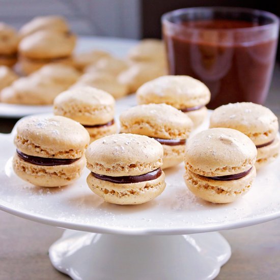 Hazelnut Macarons