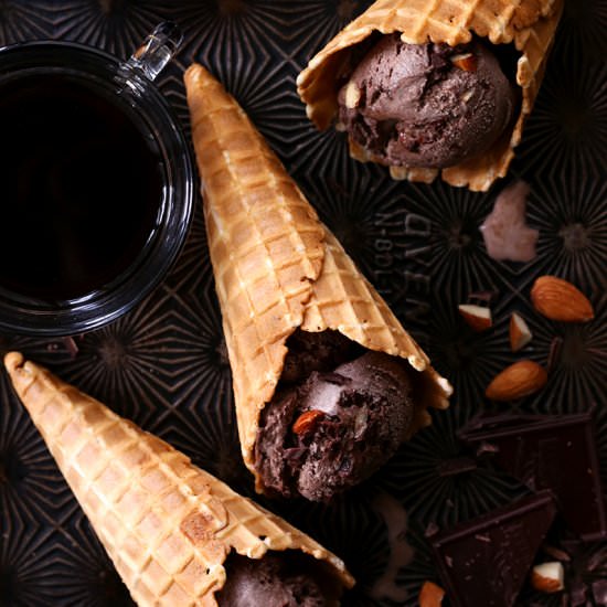 Mocha Almond Fudge Ice Cream