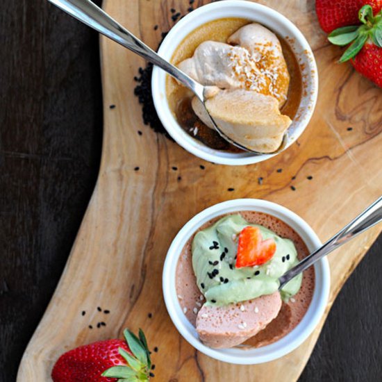 His n’ Hers Panna Cotta