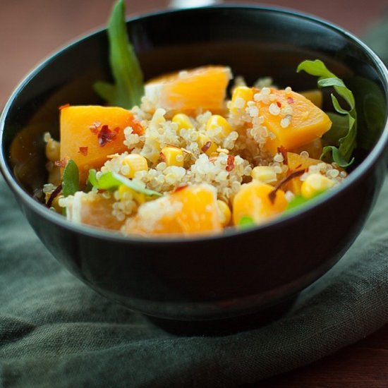 Yellow Quinoa Salad