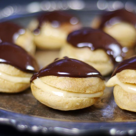 Gluten-Free Vegan Mini Eclairs