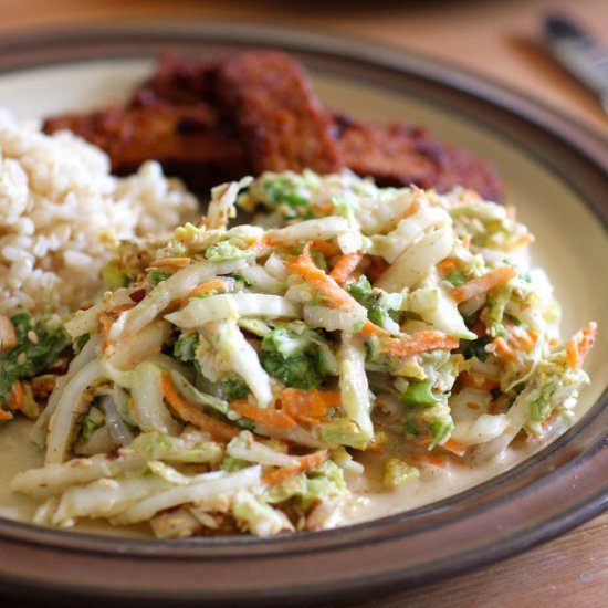 Asian Napa Cabbage Salad