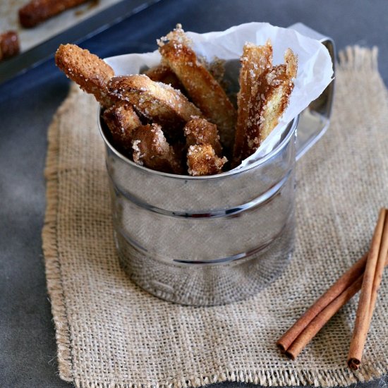 Cinnamon Toast Crust fingers