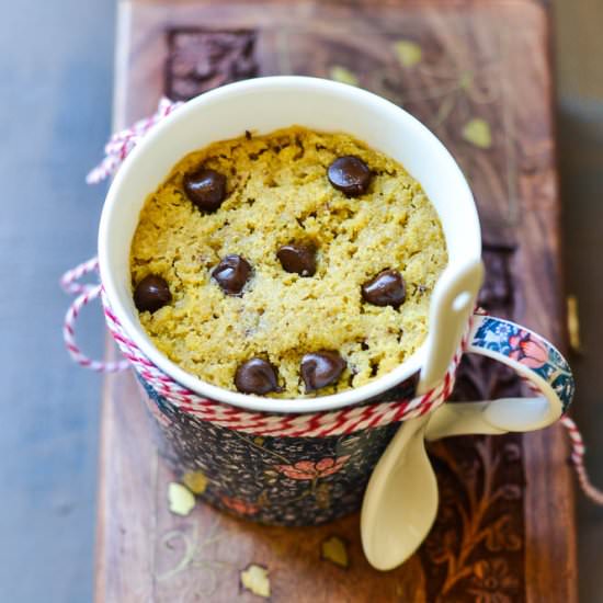 One Minute Cookie in a Mug