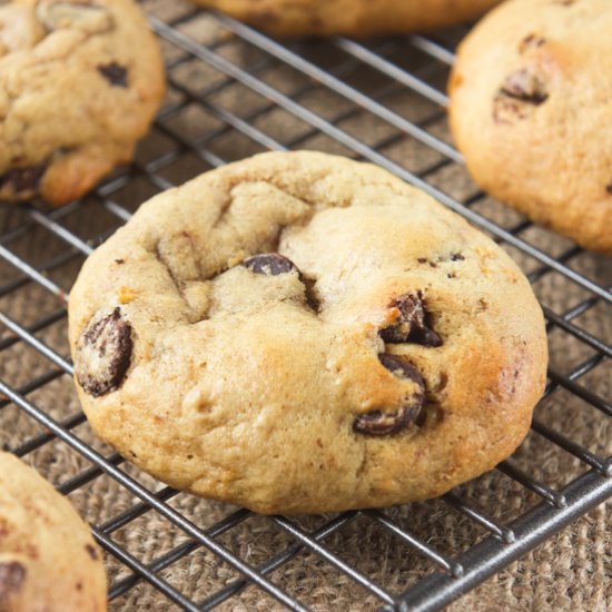 Chocolate Chip Banana Bread Cookies