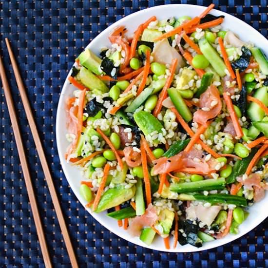 Deconstructed Sushi Salad