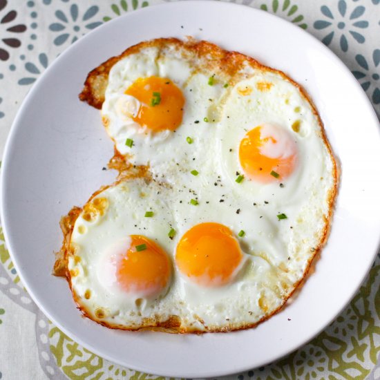 Oven Fried Eggs