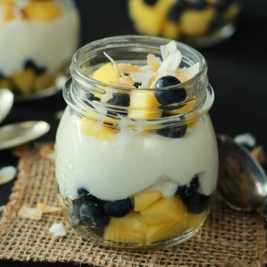 Tropical Superfruit Yogurt Parfait