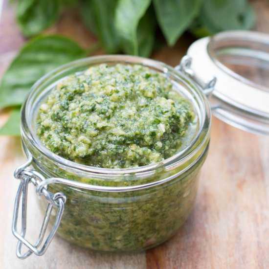 Simple Basil Pesto