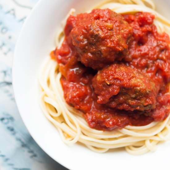 Spaghetti and Meatballs