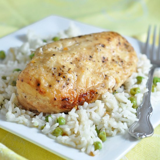 Slow Cooker Italian Lemon Chicken