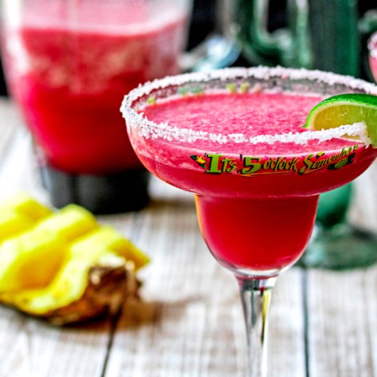 Blood Orange Pineapple Margarita