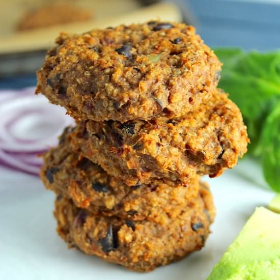 Easy Sweet Potato Cakes with Quinoa