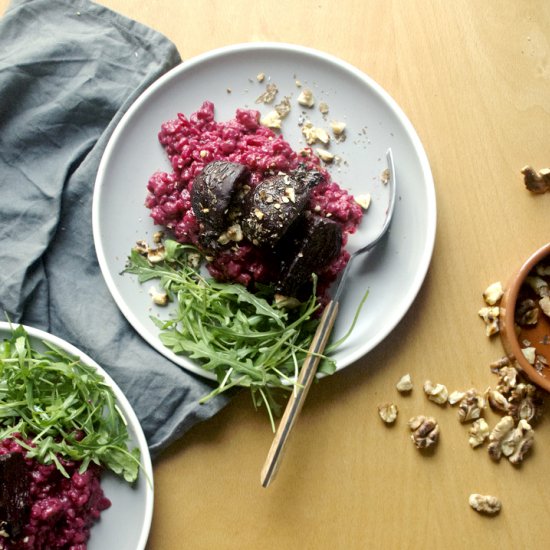 Beetroot & Barley Risotto