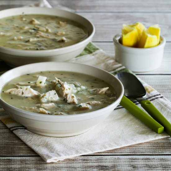 Greek Egg-Lemon Chicken Soup