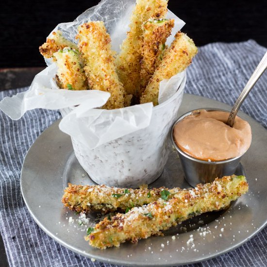 Mario’s Zucchini Fries