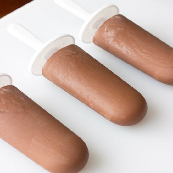 Nutella Fudgesicles (Fudge Pops)