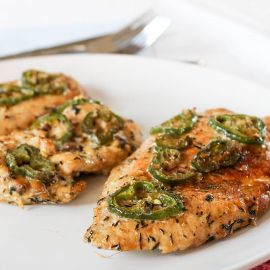 Baked Jalapeno Chicken