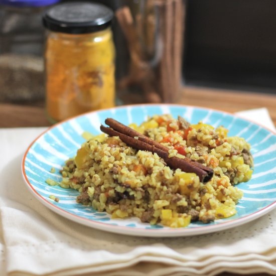 Tomato Bulgur Pilaf