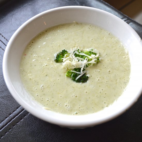 Creamy Broccoli and Cheddar Soup