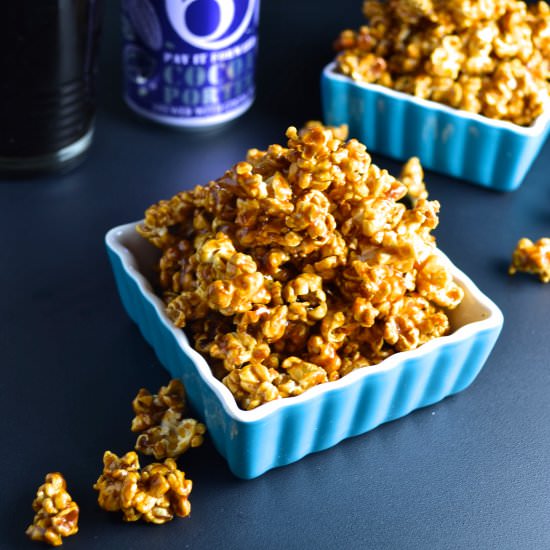 Salted Cocoa Porter Caramel Corn