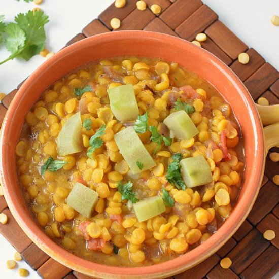 Chana Dal with Lauki