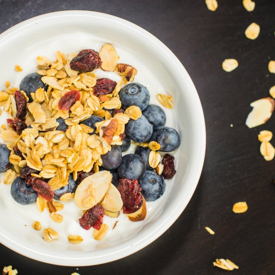 Maple Almond Cranberry Granola