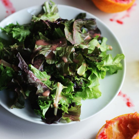 Blood Orange and Ginger Dressing